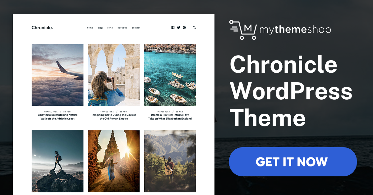 MyThemeShop Chronicle