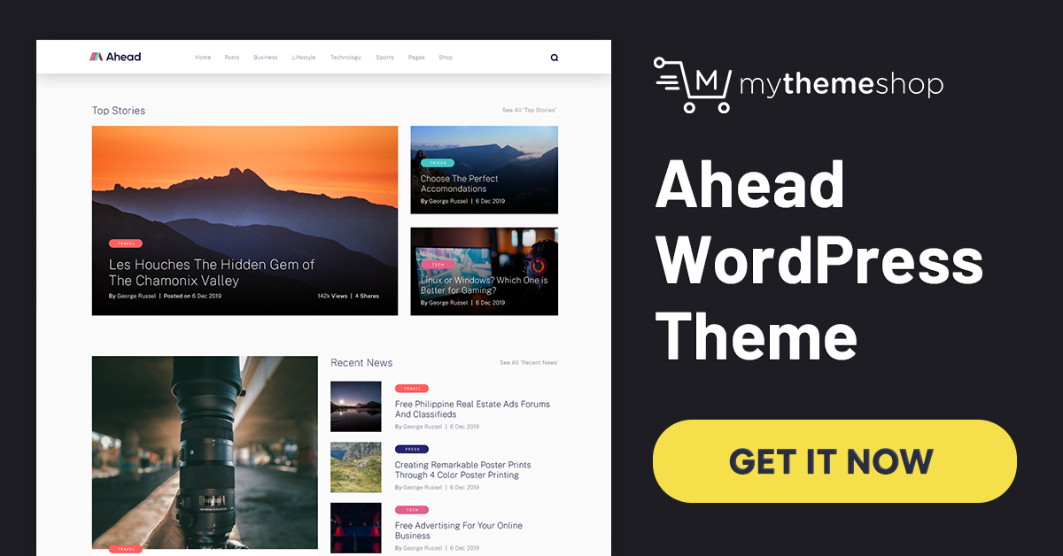 MyThemeShop – Ahead