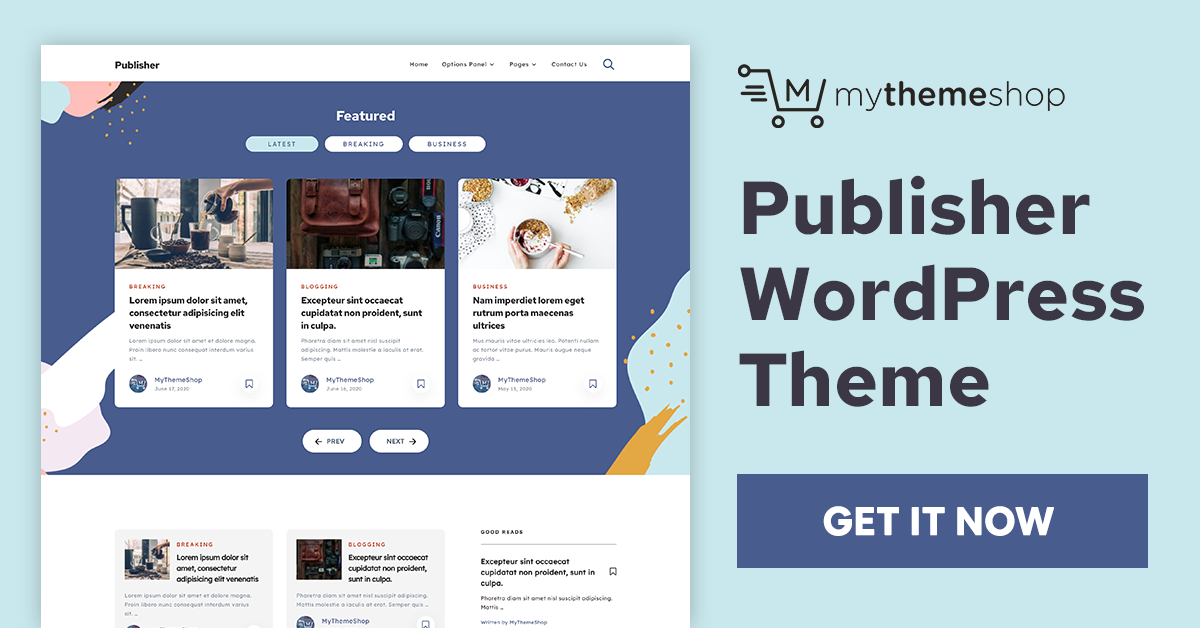MyThemeShop – Publisher