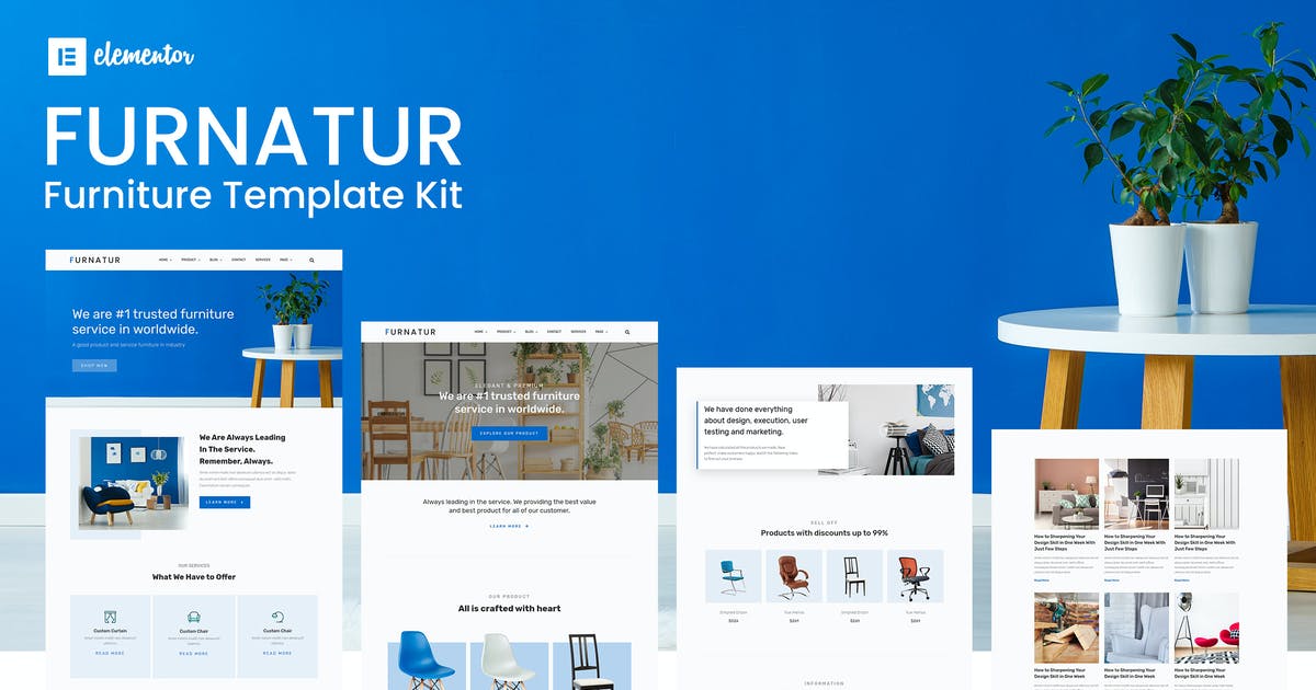 Furnatur – Furniture eCommerce Template Kit