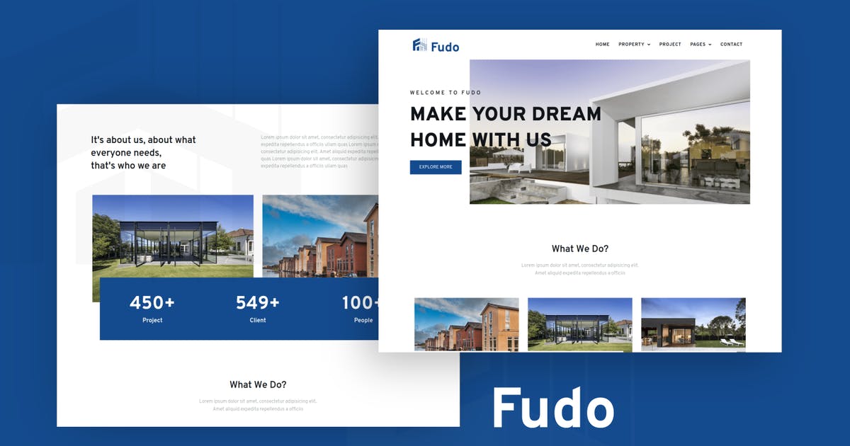 Fudo – Real Estate Elementor Template Kit
