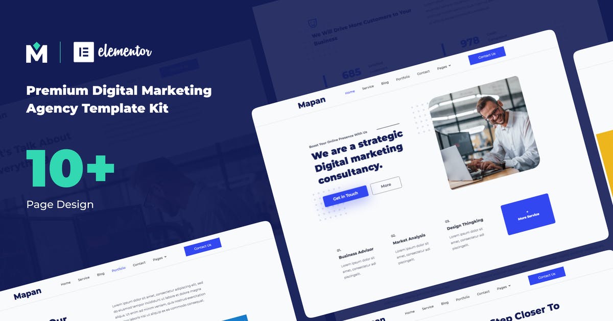 Mapan – Digital Marketing Template Kits