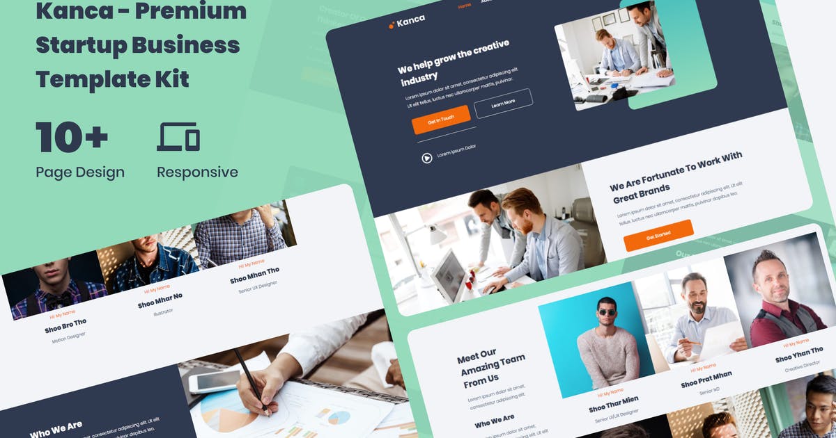 Kanca – Startup Business Consulting Elementor Template Kit