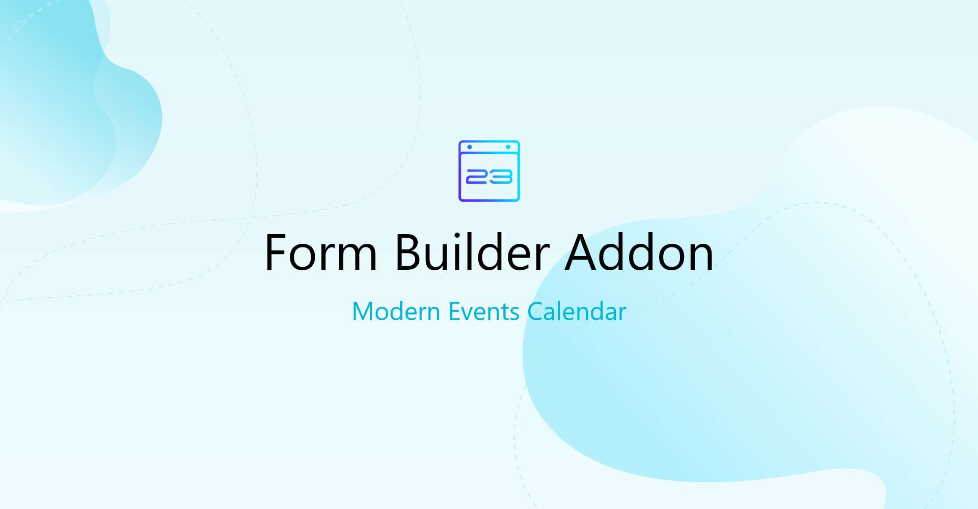 Modern Events Calendar Elementor Form Builder