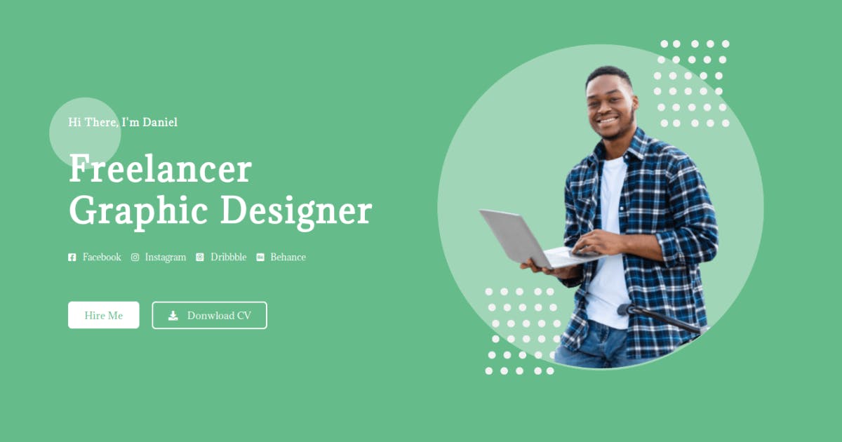 Daniel – Personal Freelancer Elementor Template Kit
