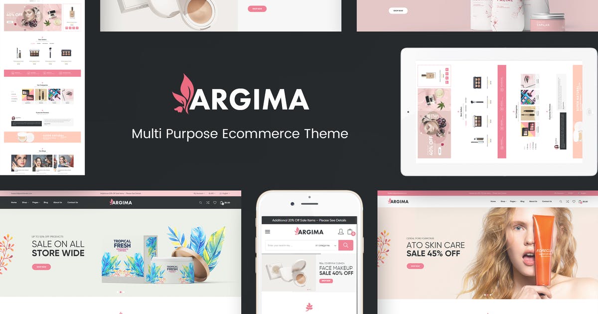 Argima – Cosmetics Resposive Prestashop Theme