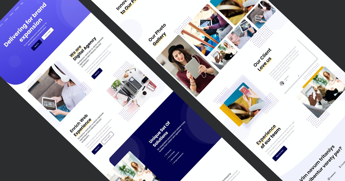 AgencyKit – Portfolio Elementor Template Kit