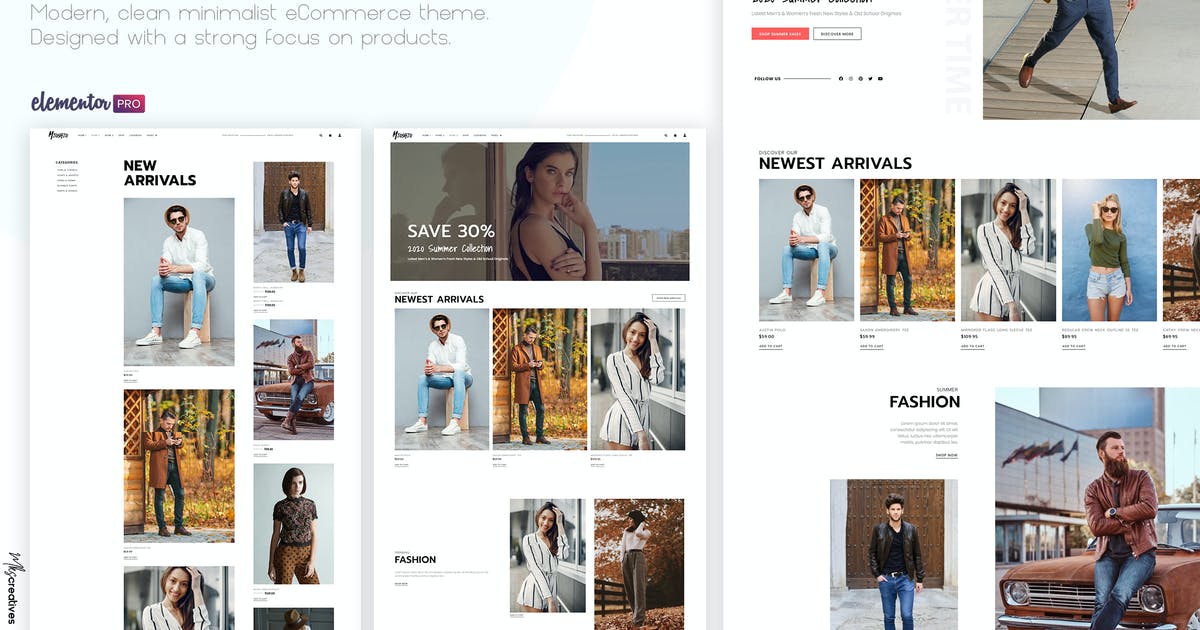 Mioshio – Fashion eCommerce Elementor Template Kit