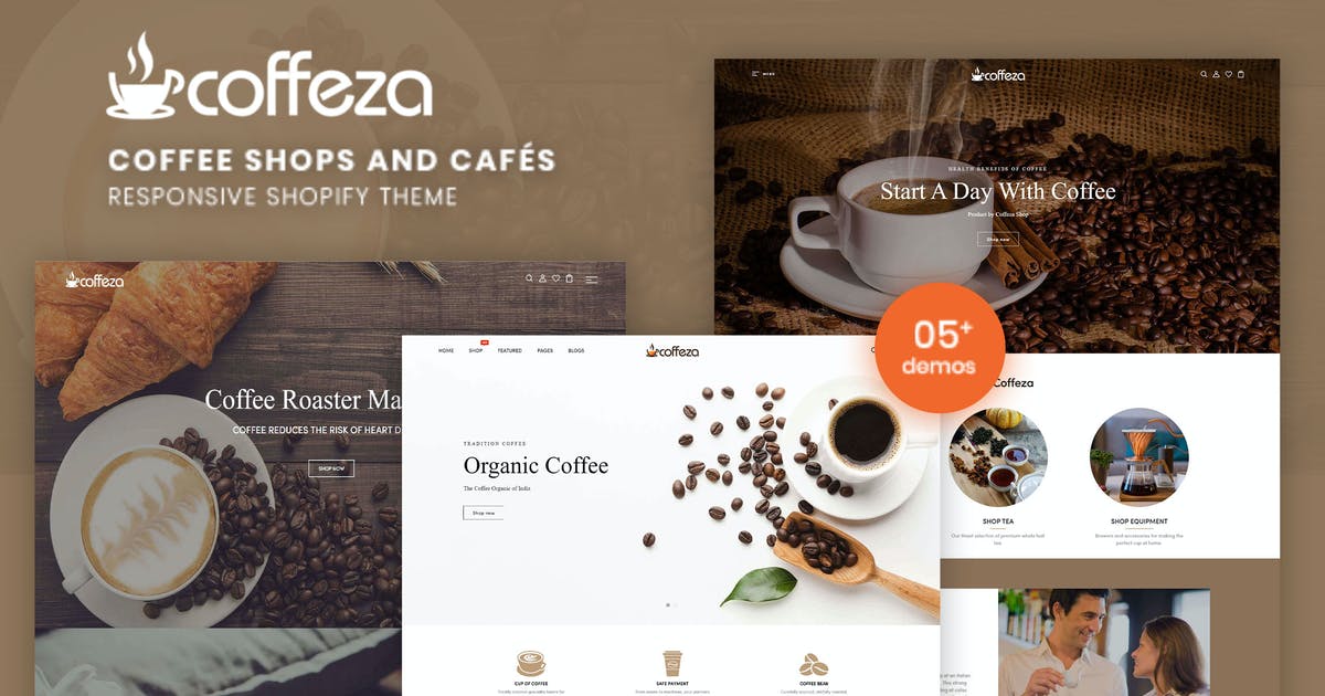 Coffeza – Coffee Shops and Cafés Shopify Theme