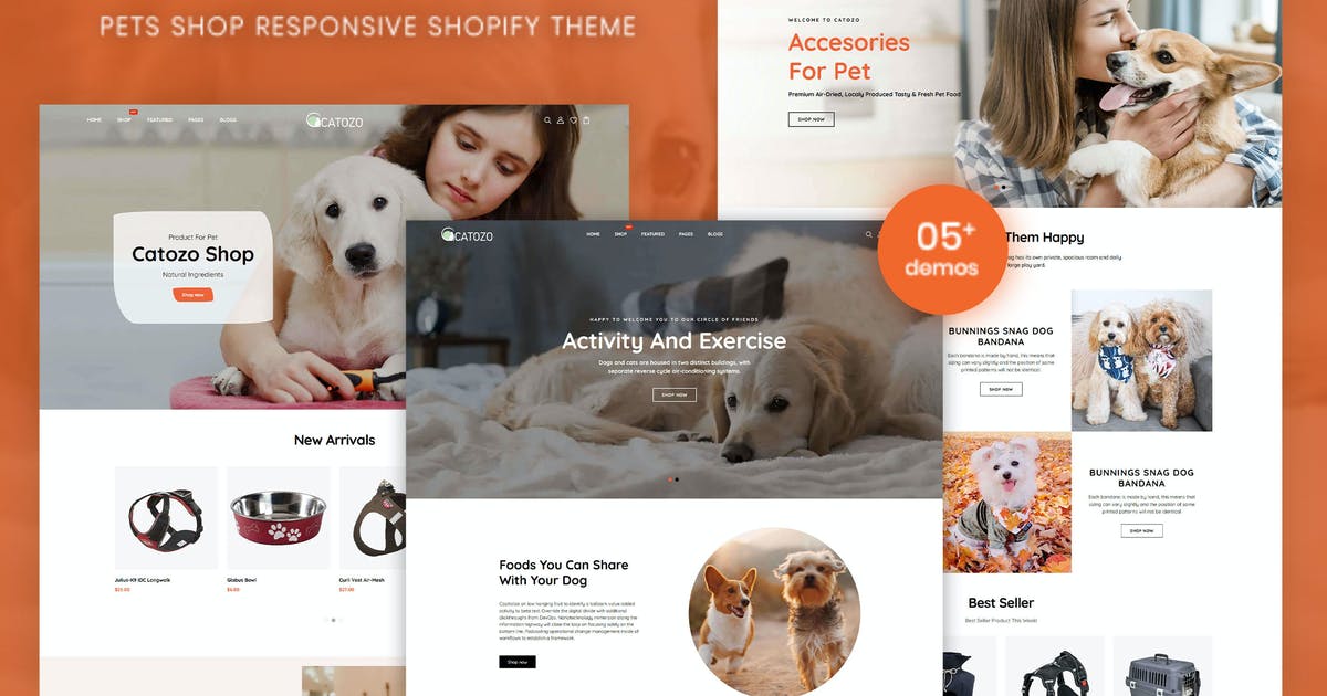 Catozo – Pets Shop Responsive Shopify Theme