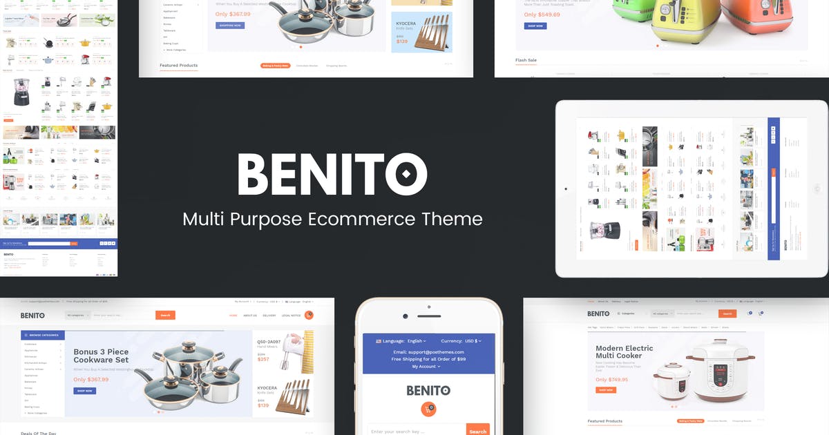 Benito – Mega Store Responsive Prestashop Theme