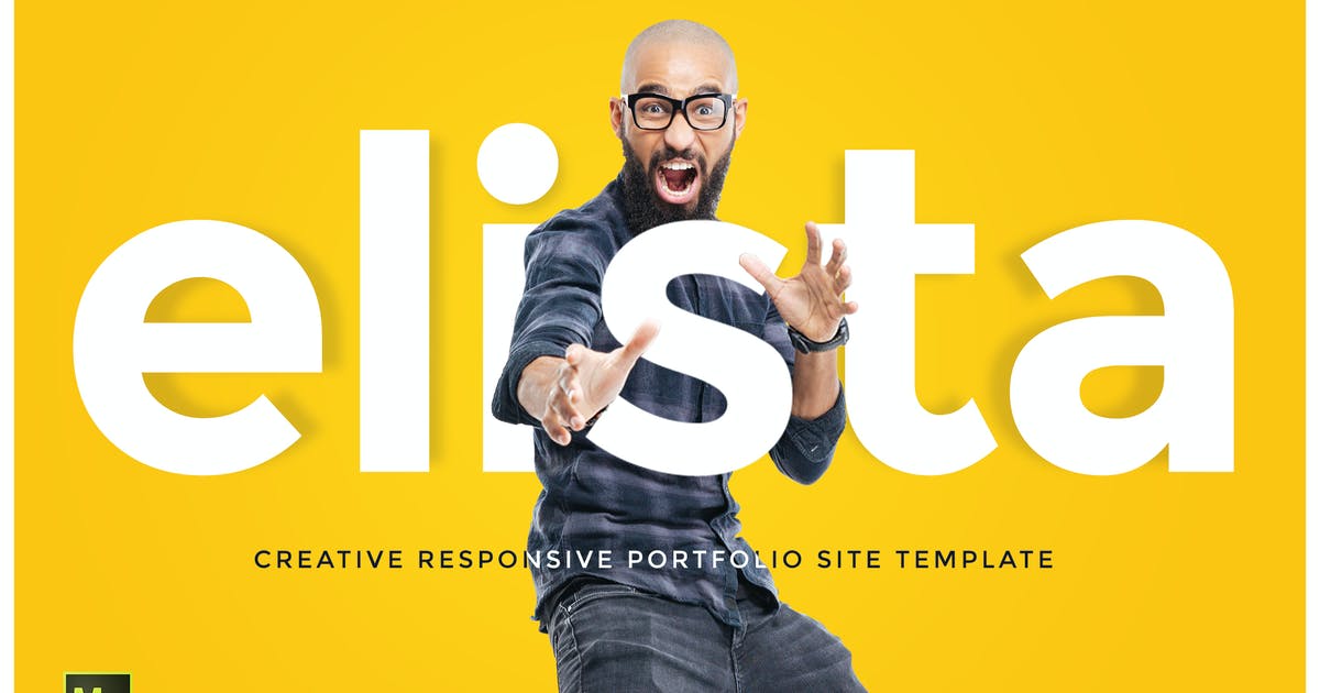 Elista – Creative Portfolio Site Template