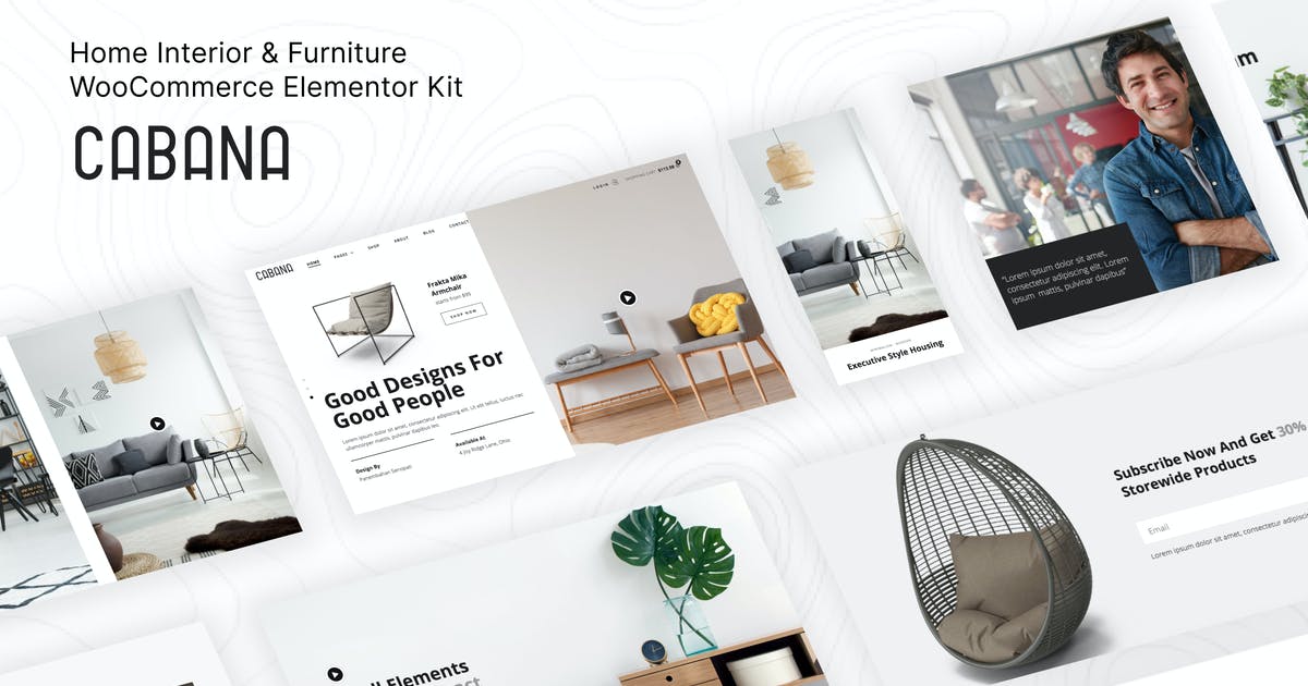 Cabana — Furniture WooCommerce Template Kit