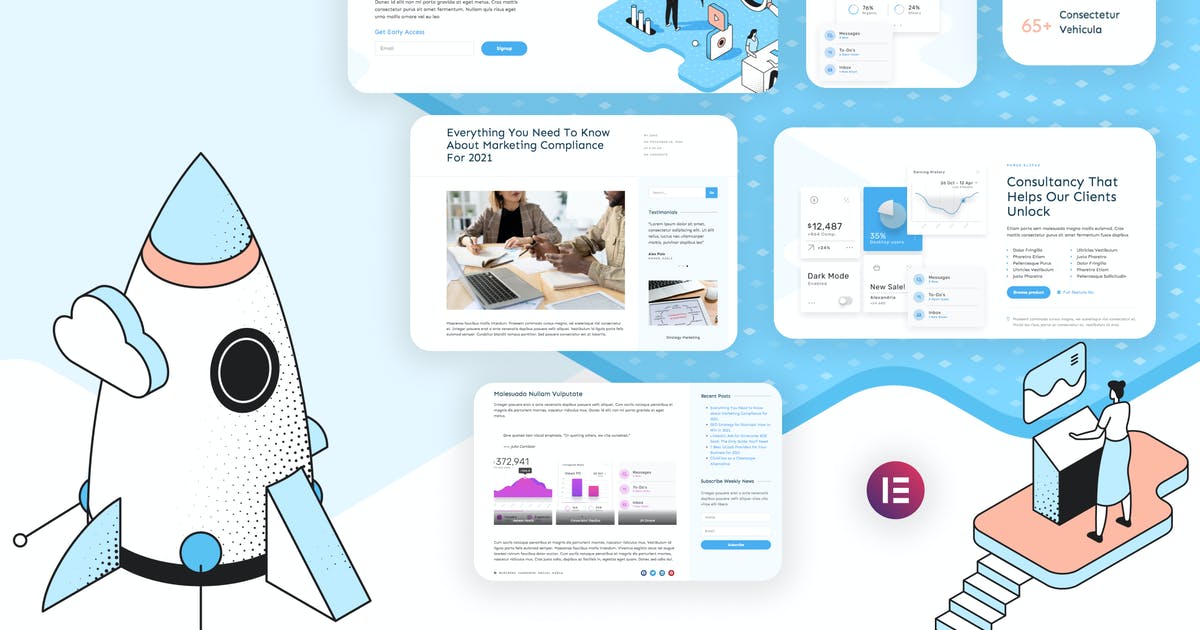 Verimos – Tech Startup & Digital Company Template Kit