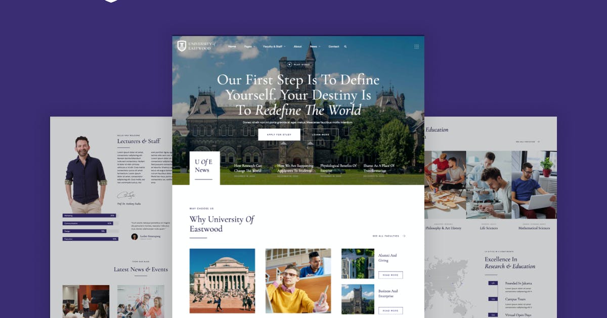 Eastwood – University & School Elementor Template Kit