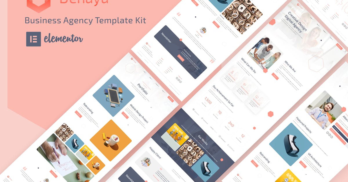 Denaya – Business Agency Elementor Template Kit
