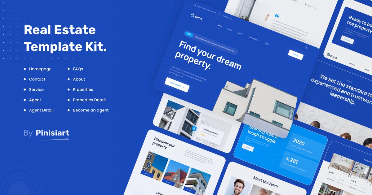 Shino | Real Estate Elementor Template Kit