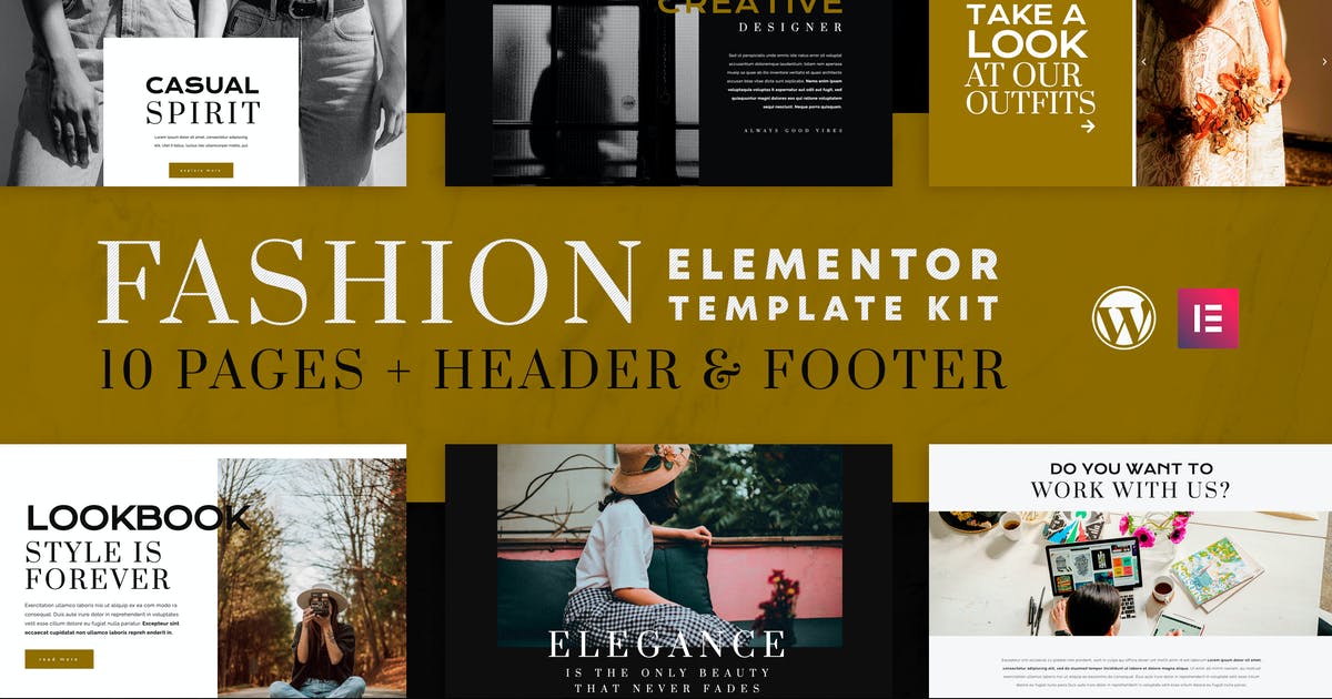 Fashion Spirit – WooCommerce Elementor Template Kit