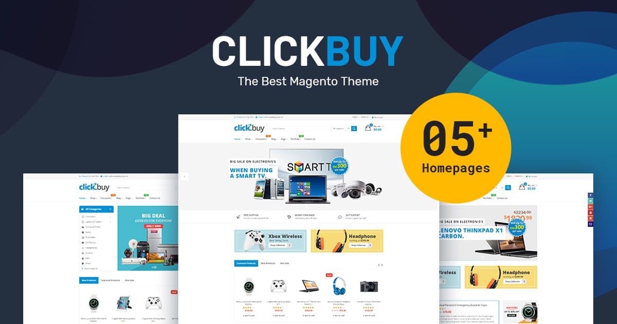 ClickBuy – Magento2 Responsive Digital Theme