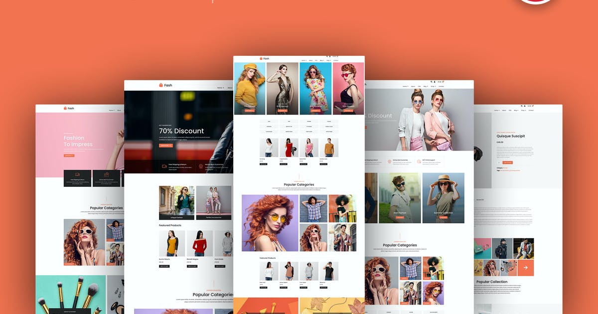 Fash – WooCommerce Elementor Template Kit