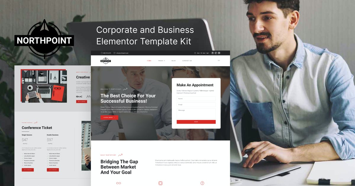 Northpoint – Business & Corporate Elementor Template Kit