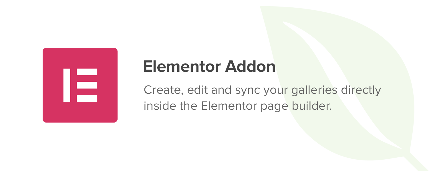 Envira Gallery Elementor Addon