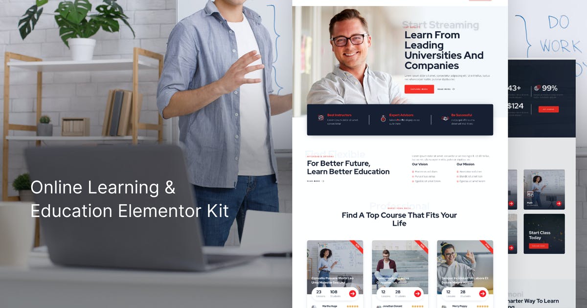 Abble – Online Learning & Education Elementor Kit