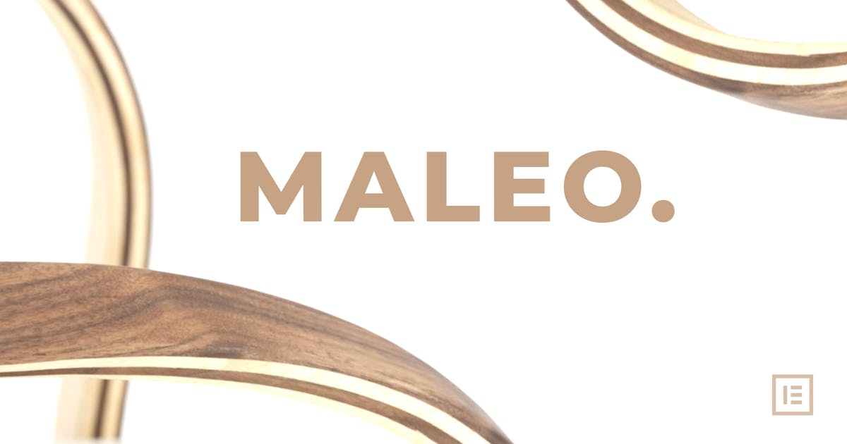 Maleo – Minimal Home Decor & Furniture Template Kit