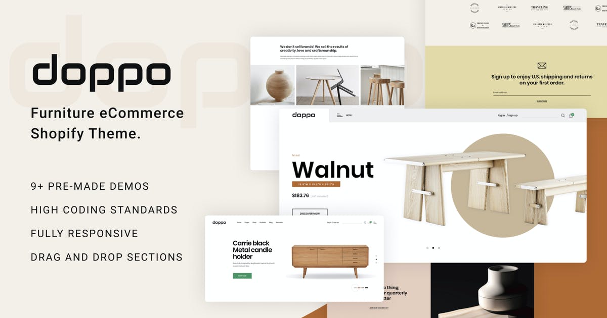 Doppo – Furniture Multipurpose Shopify Theme