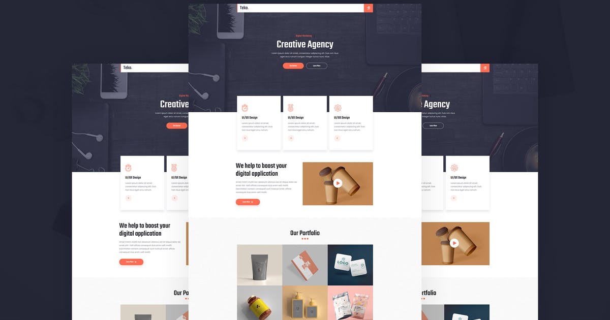Teko – Creative Agency Template Kit
