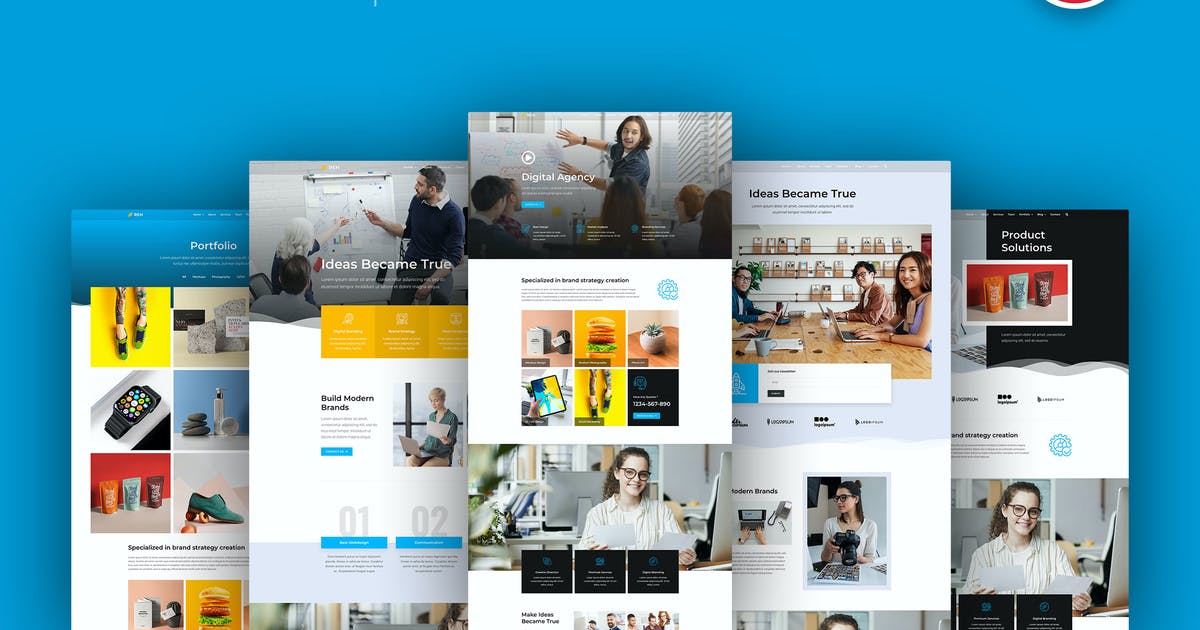 Reh – Agency Elementor Template Kit
