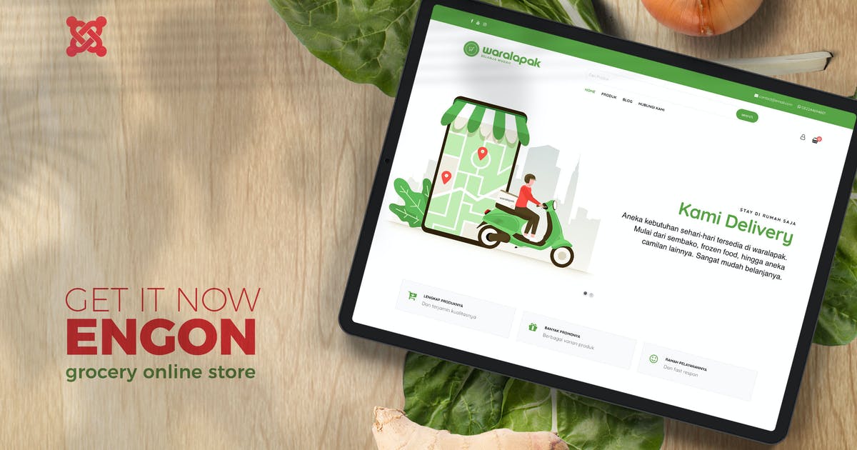 Engon – Grocery Online Store Templates