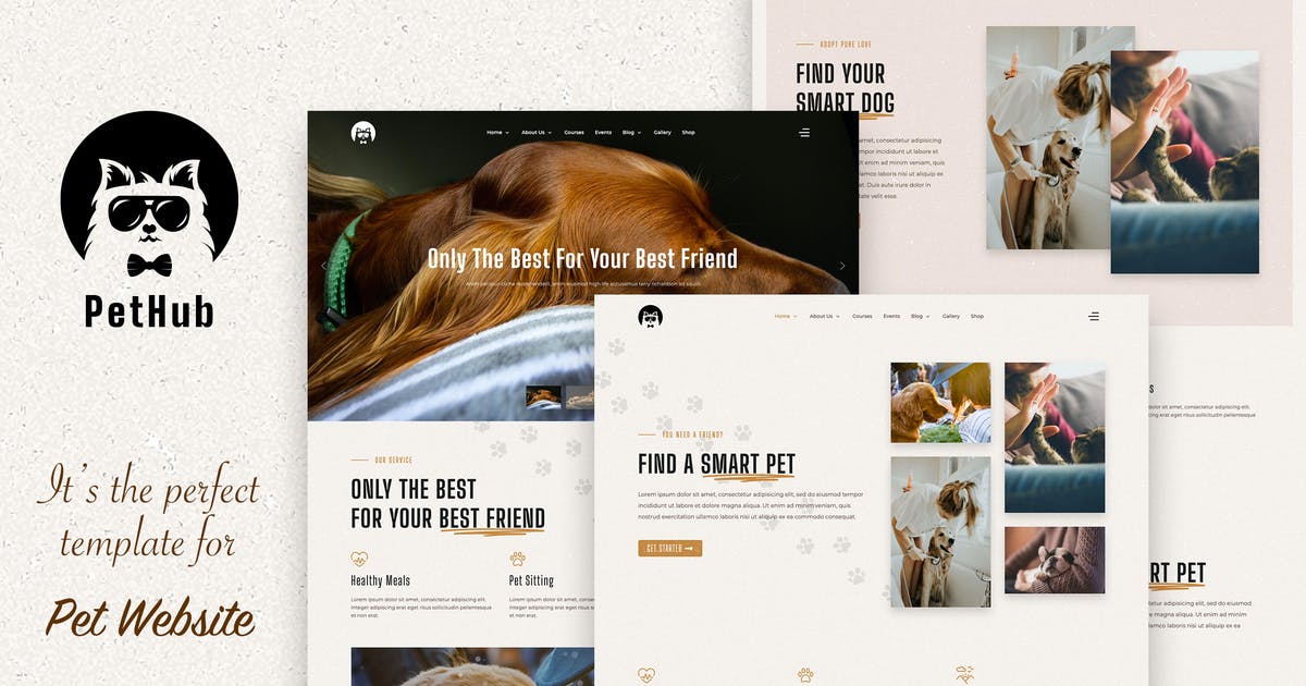 PetHub Dog, Cat Care & Veterinary Joomla Template