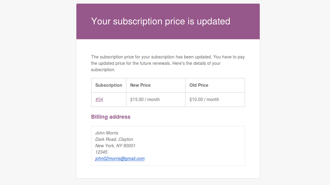 WooCommerce Enhancer for WooCommerce Subscriptions