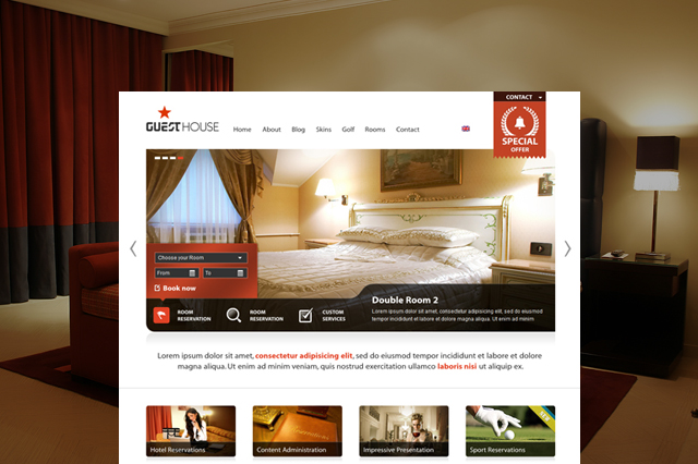 AIT Themes GuestHouse WordPress Theme