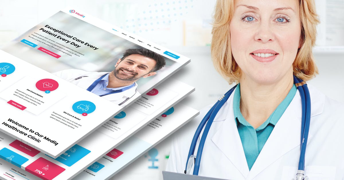 Mediq – Health & Medical Elementor Template Kit