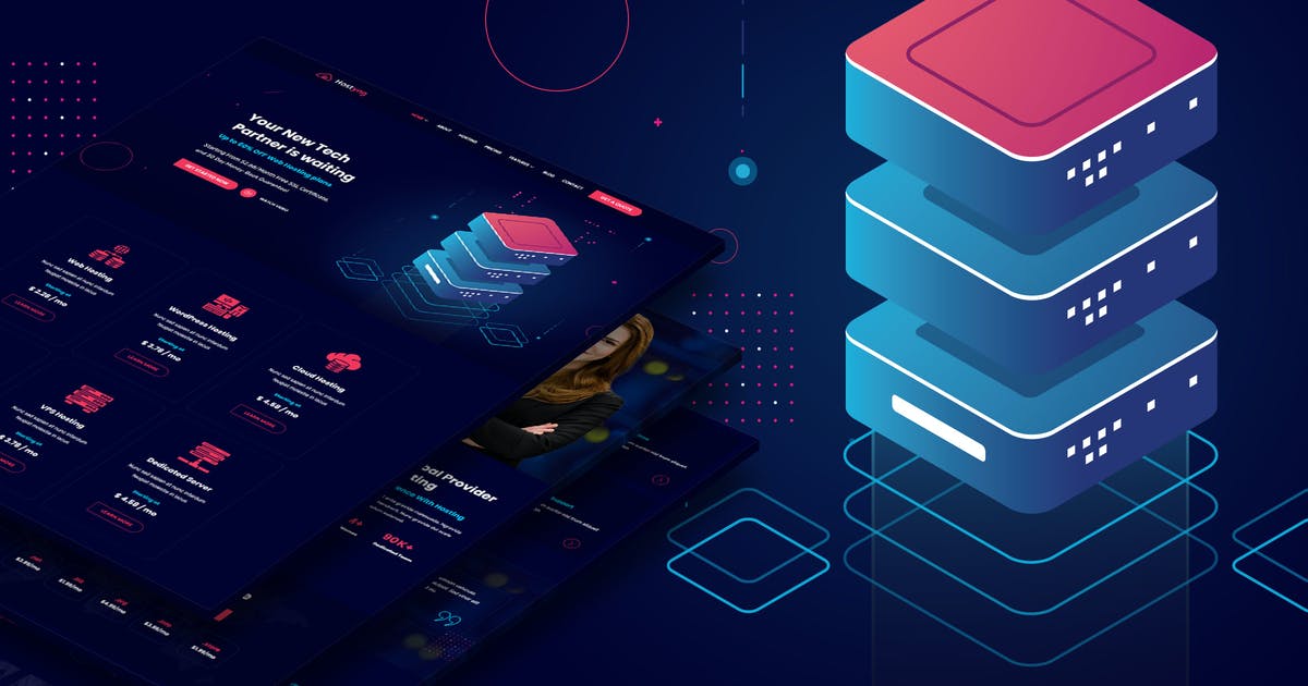 Hostyng – Web Hosting Elementor Template Kit