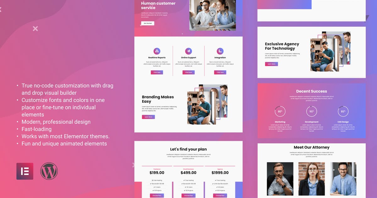 Coatro – Digital Agency Elementor Template Kit