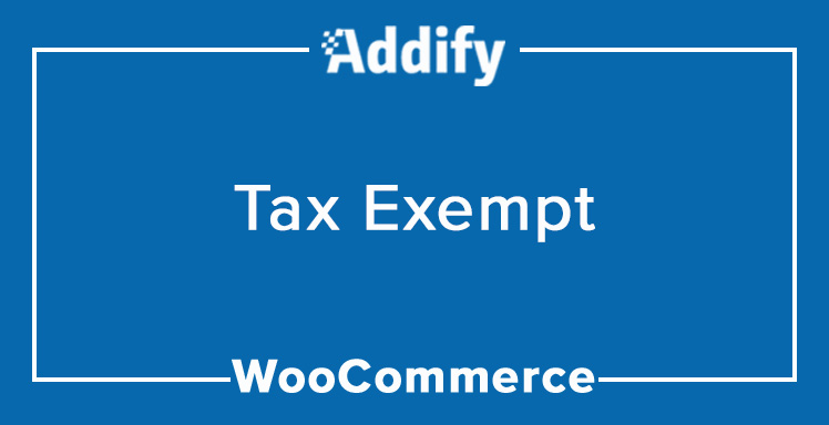 WooCommerce Tax Exempt
