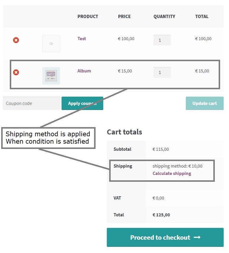 WooCommerce Advanced Flat Rate Shipping