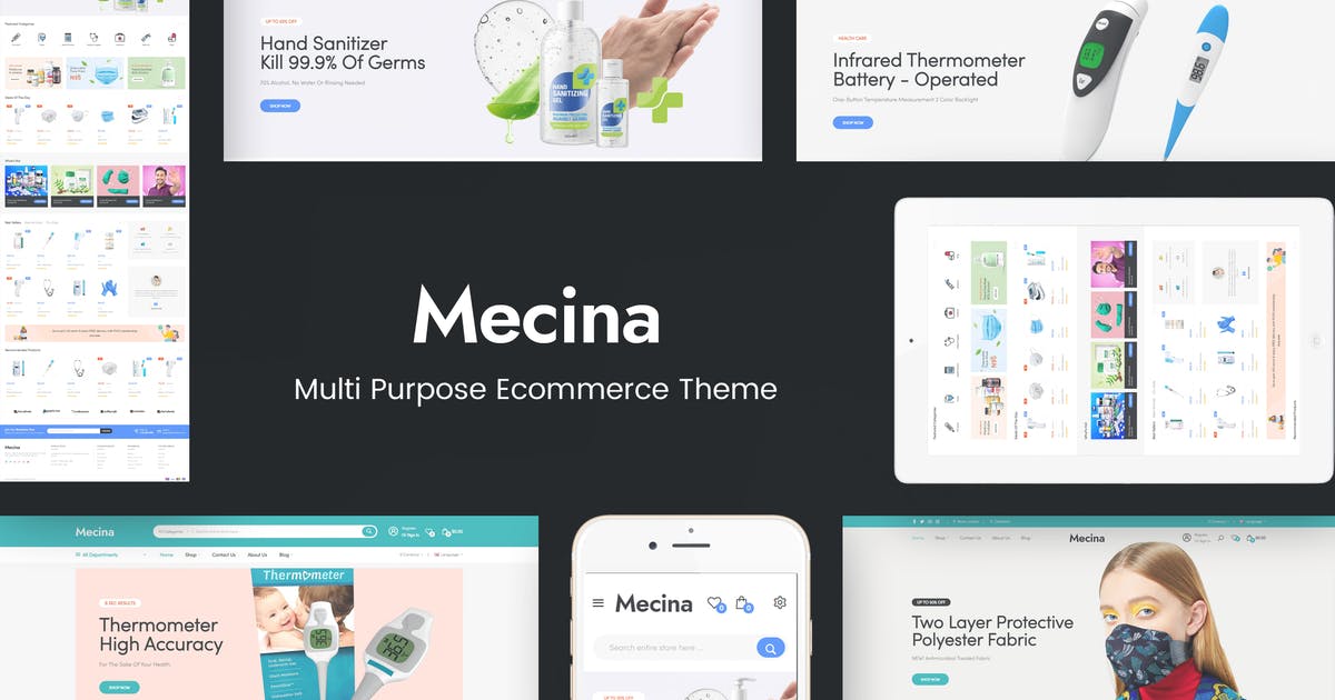 Mecina – Medical & Healthcare OpenCart Theme