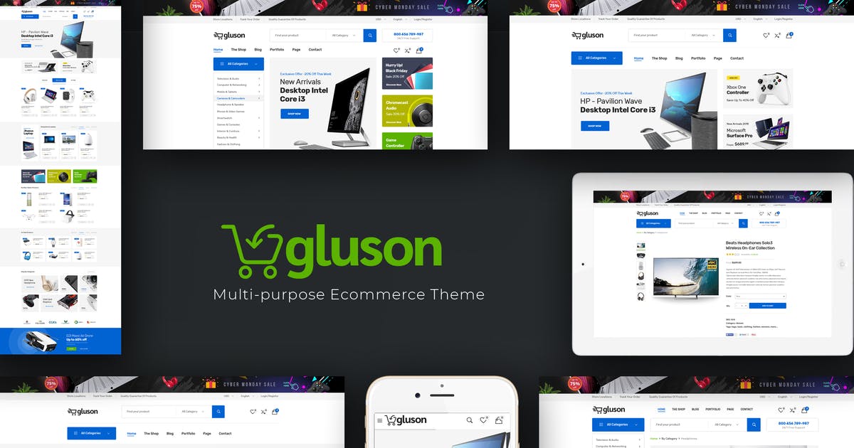 Gluson – Digital Responsive Prestashop Theme