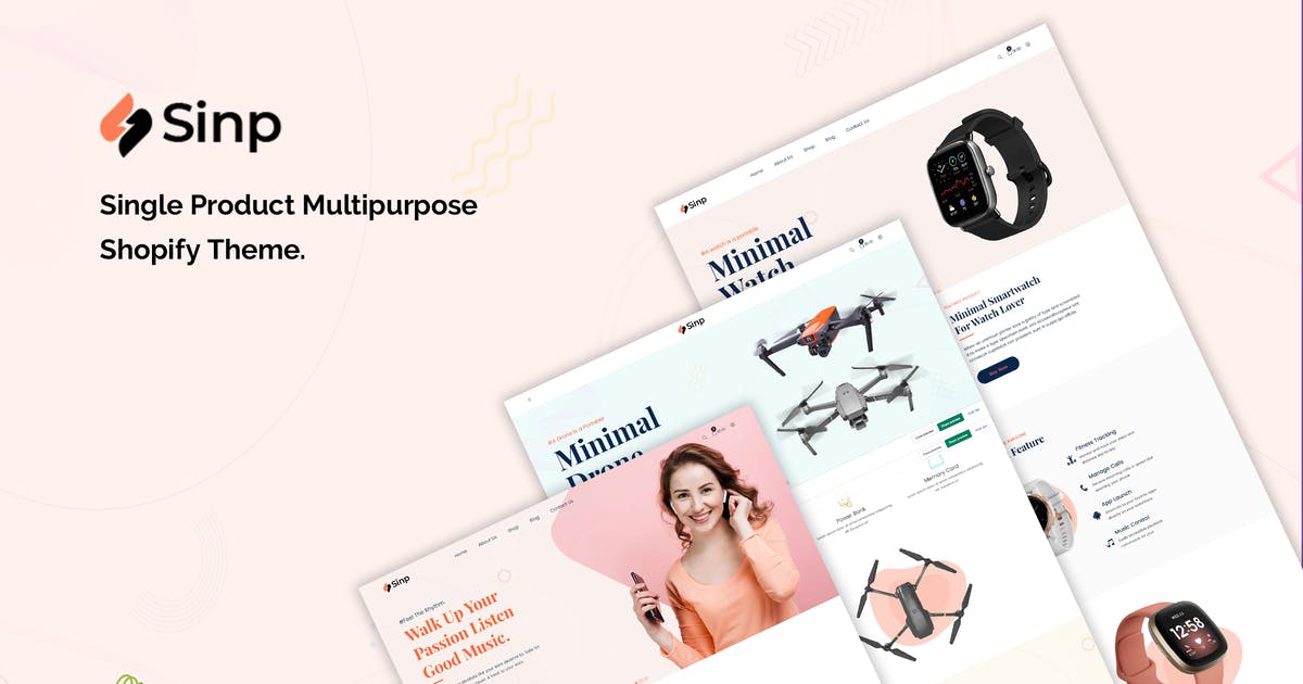 Sinp – Single Product Multipurpose Shopify Theme