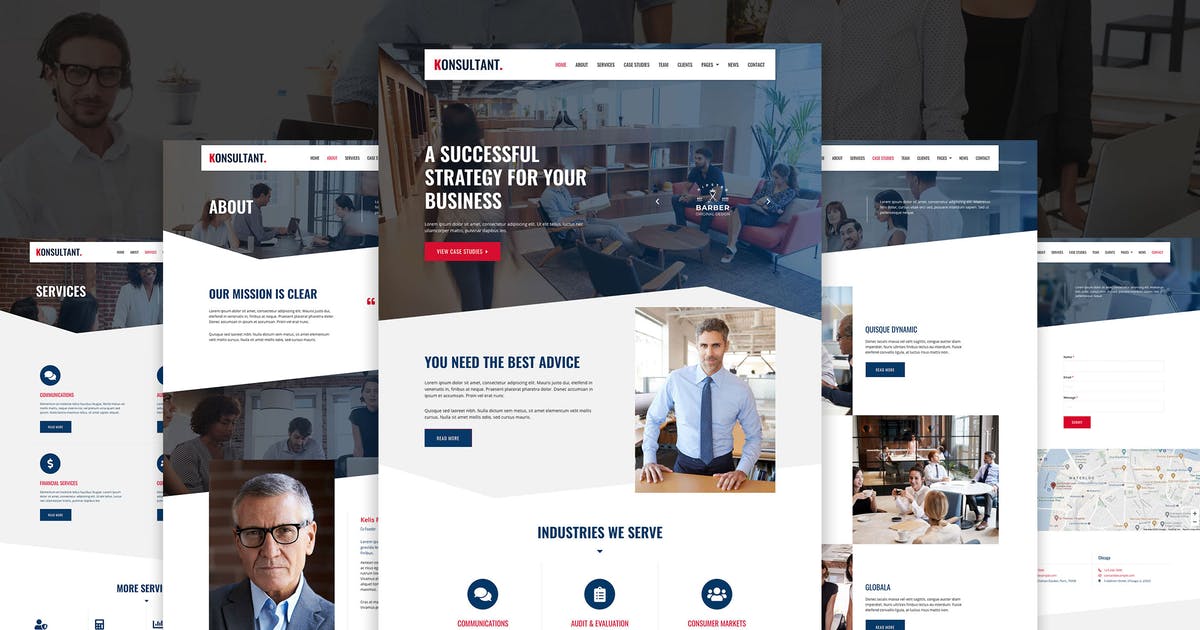 Konsultant – Consultancy Firm Elementor Template Kit
