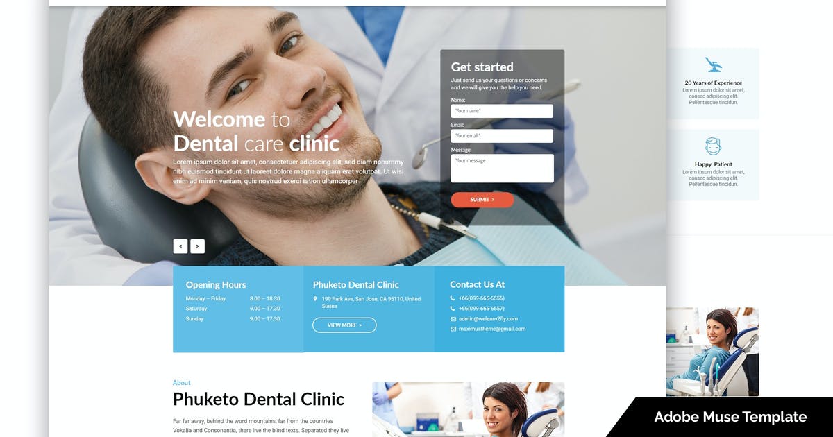 Phuketo – Dental Muse Template