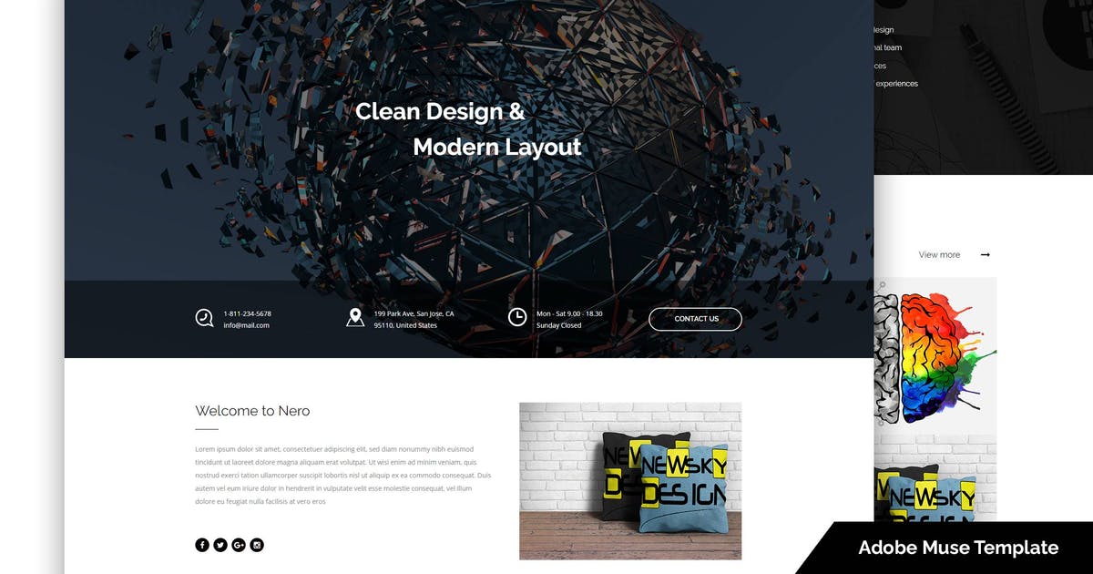 Nero – Responsive Portfolio and Multipurpose