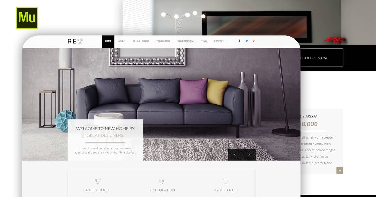 Real Estate Muse Template