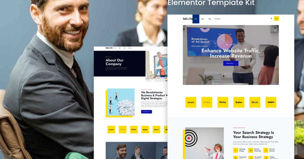 Tatoris – Marketing Agency Elementor Template Kit