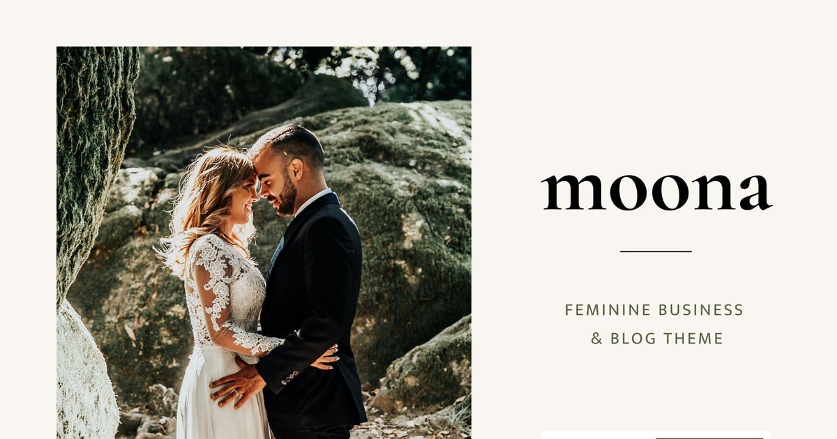 Moona – Wedding Photography Blog Elementor Template Kit