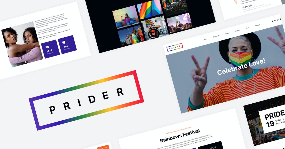 Prider – LGBTQ & Gay Rights Festival Template Kit